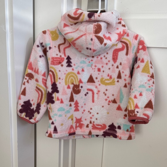 12-18m Patagonia Kids' Fleece Jacket with Colorful Print - Picture 3 of 4